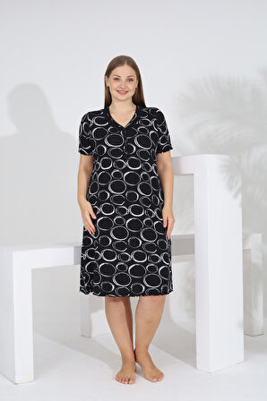 Angelique Bambu Kısa Kol Kadın Elbise 22534
