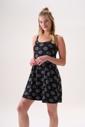 Bambu İp Askılı Yazlık Kadın Elbise 26010