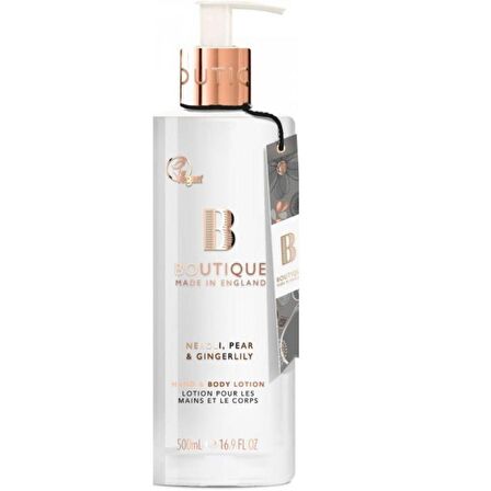 Boutique BB Neroli  Pear & Gingerlily El Ve Vücut Kremi 500 Ml