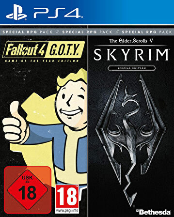 RPG Pack (Fallout G.O.T.Y. / SKYRIM Special Edition) Ps4 Oyun