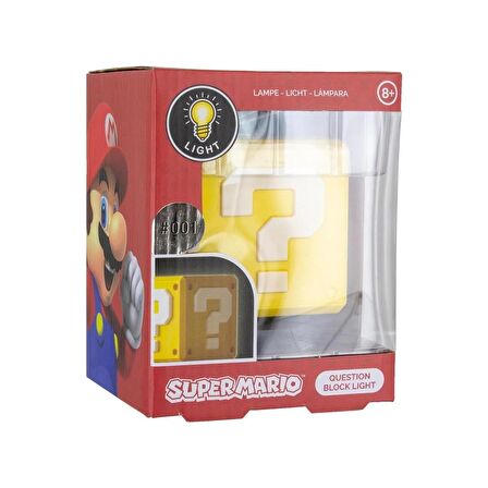 Super Mario Icon Lamba Işık Light Icon Question Block Soru İşareti