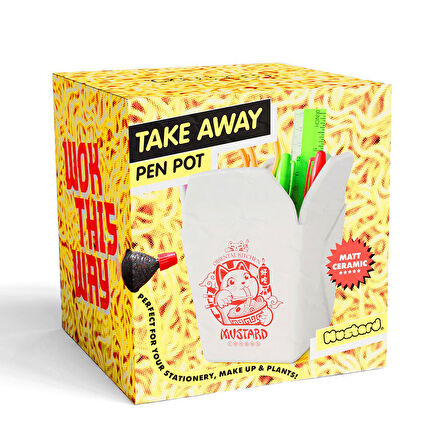 Mustard Noodle Seramik Kalemlik