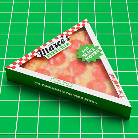 Mustard Pizza Sticky Not Kağıdı