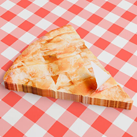 Mustard Elmalı Turta Sticky Not Kağıdı