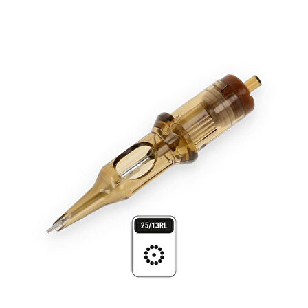 Kwadron 0813 RLLT Round Liner Long Taper - Kartuş Dövme İğnesi