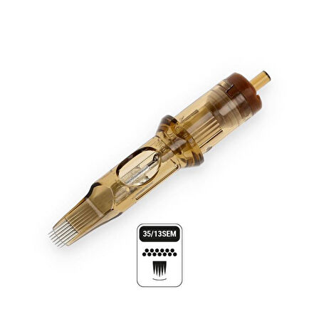 Kwadron 1213 SEMMT Soft Edge Magnum Medium Taper - Kartuş Dövme İğnesi