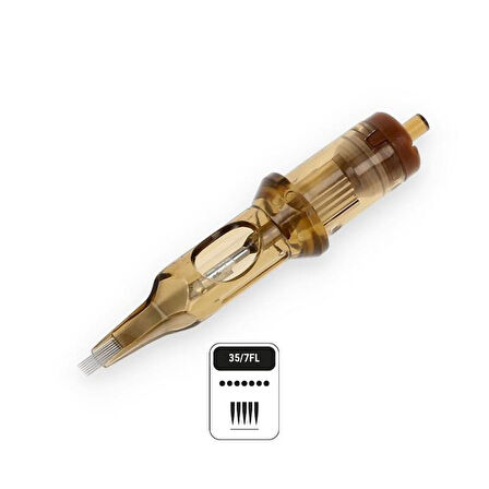 Kwadron 1207 FLLT Flat Long Taper - Kartuş Dövme İğnesi