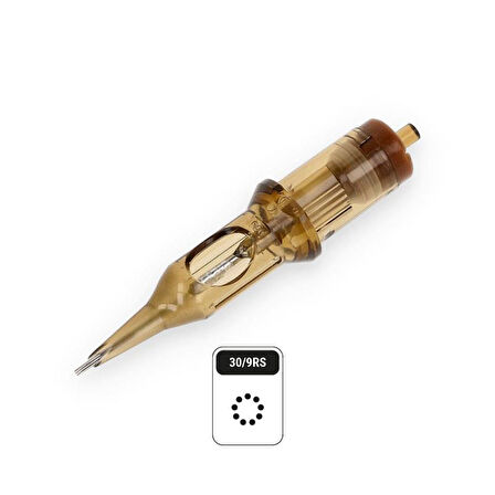 Kwadron 1009 RSLT Round Shader Long Taper - Kartuş Dövme İğnesi