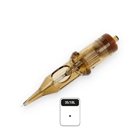 Kwadron 1201 RLLT Round Liner Long Taper - Kartuş Dövme İğnesi