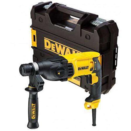 Dewalt D25133K-TR 800W 2.6J Profesyonel SDS-Plus Kırıcı-Delici Matkap