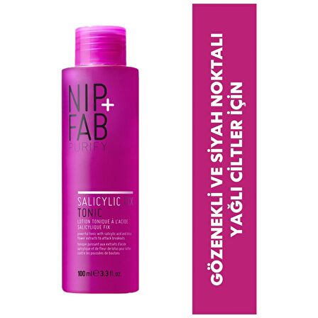 NIP + FAB Nıp+Fab Tonik Salisilik Asit 100 ml