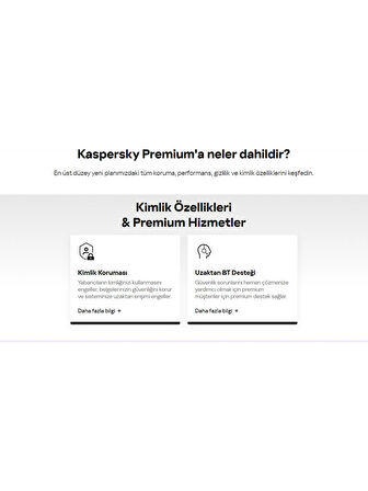 Kaspersky Premium Türkçe Kutusuz 1 Kullanıcı 1 Yıl