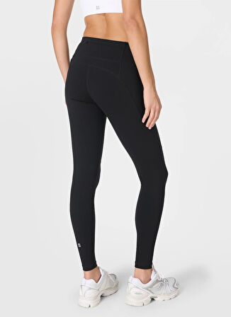 Sweaty Betty SB5400-001 POWER WORKOUT LEGGINGS Siyah Düz Kadın Tayt