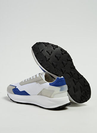 Acbc Beyaz - Mavi Erkek Sneaker SHACBRUN