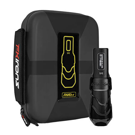 FK Irons Flux Max | 3.2 mm Stroke | Stealth Renk | Tek Bataryalı - Kablosuz Dövme Makinesi