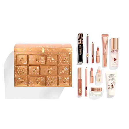Charlotte Tilbury Charlottes Beauty Treasure Chest - Advent Calendar