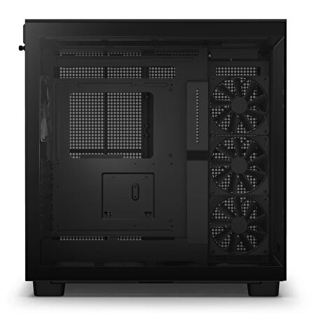 Nzxt H Series H9 Flow CM-H91FB-01 4 Fanlı Siyah ATX Oyuncu Bilgisayar Kasası