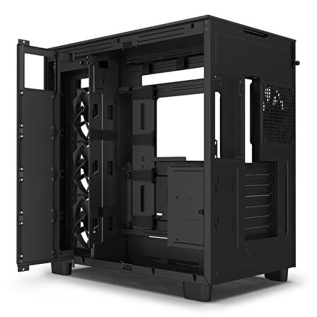 Nzxt H Series H9 Flow CM-H91FB-01 4 Fanlı Siyah ATX Oyuncu Bilgisayar Kasası