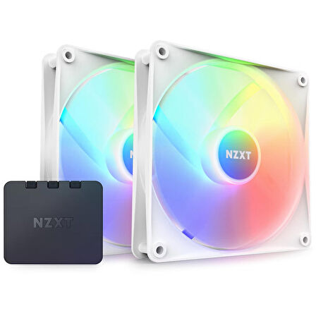 NZXT F140 RGB Core Beyaz 2x140 mm Fan RF-C14DF-W1