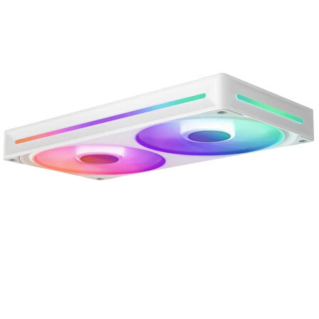 NZXT F240 RGB Beyaz 240 mm Fan 2'li RF-U24HF-W1