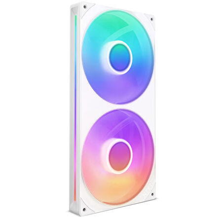 NZXT F280 RGB 2'li Beyaz 280 mm Fan RF-U28HF-W1