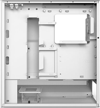 NZXT H5 Flow 2024 CC-H52FW-01 2 Fanlı ATX Beyaz Bilgisayar Kasası