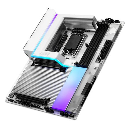 NZXT N9 Z890 8000MHz(OC) DDR5 Soket LGA 1851 M.2 WIFI7 HDMI RGB Beyaz ATX Anakart