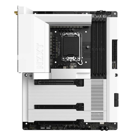 NZXT N7 Z890 8000MHz(OC) DDR5 Soket LGA 1851 WIFI6E M.2 HDMI Beyaz ATX Anakart