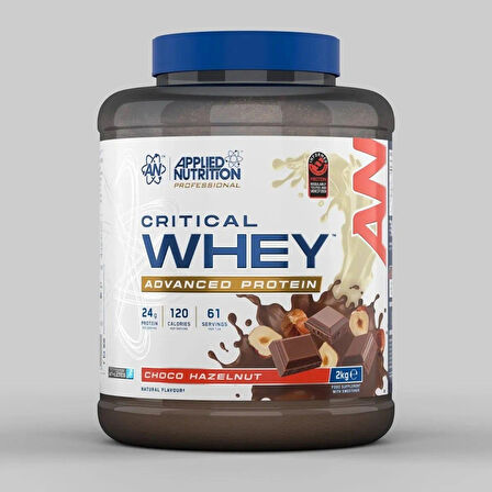 Critical Whey Protein 2kg Çikolata Fındık Aromalı