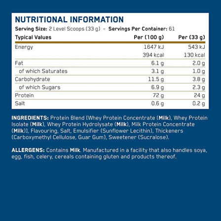 Critical Whey Protein 2kg Çikolata Fındık Aromalı