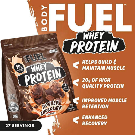 BODYFUEL Whey Protein 900gr Double Çikolata Aromalı