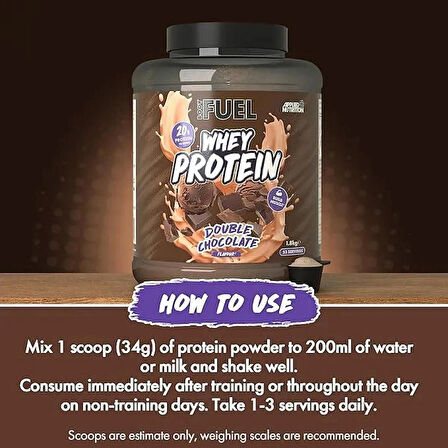 BODYFUEL Whey Protein 1.8kg Double Çikolata Aromalı
