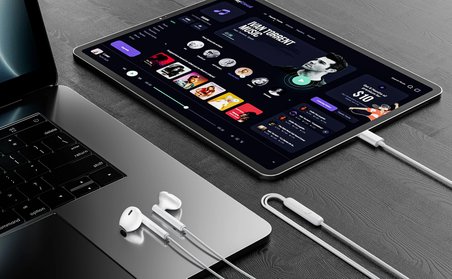 VEN-DENS VD-EAR010 Type-C Premium Kulaklık HD Stereo Ses Deneyimi