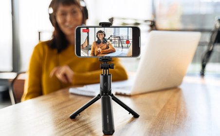 VEN-DENS VD-SS04 Premium Bluetooth Selfie Tripod ve Uzaktan Kumanda