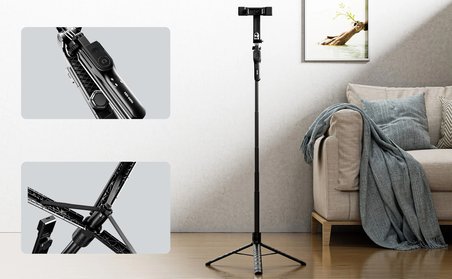 VEN-DENS VD-SS09 Premium Kablosuz Selfie Çubuğu ve Tripod Seti
