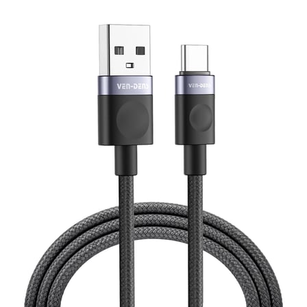 VEN-DENS VD-DCM03 Premium USB-C PD Hızlı Şarj Kablosu - 3 Metre