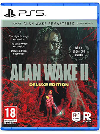 Ps5 Alan Wake 2 Deluxe Edition Oyun