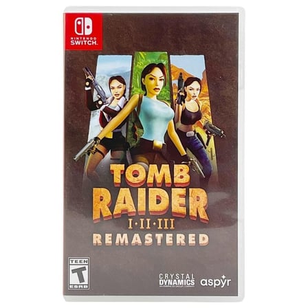 Tomb Raider I-II-III Remastered Switch