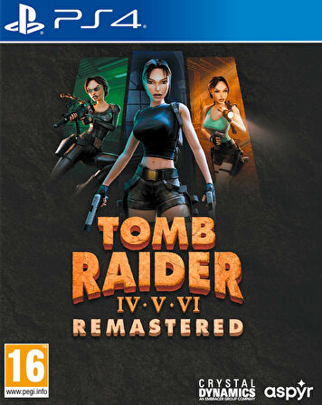 TOMB RAİDER IV - VI REMASTERED PS4 OYUN 