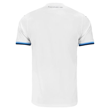 125. Yıl Lazio Home Jersey Erkek Forma Beyaz / Mavi