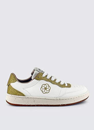 Acbc Beyaz - Altın Kadın Sneaker SHACBEWF218