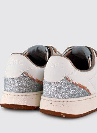 Acbc Beyaz - Gümüş Kadın Sneaker SHACBEWF244