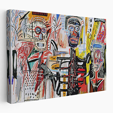 Jean Michel Basquiat'in Untitled Kanvas Tablo-5056