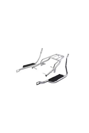 Monero Lifan Cup 100 Arka Portbagaj ve Basamak Seti Nikel Üstten Sıkmalı Model