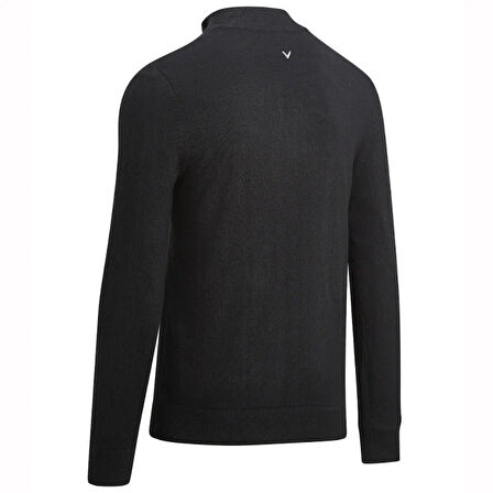 Callaway Mock Wind Stopper Sweater Rüzgar Geçirmez Yarım Fermuarlı Erkek Kazak