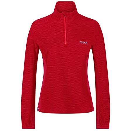 Regatta Highton Half Zip Bayan Polar-KIRMIZI