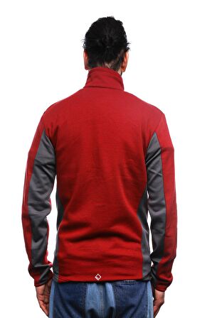 Regatta Highton Zip Fleece Erkek Polar-BORDO