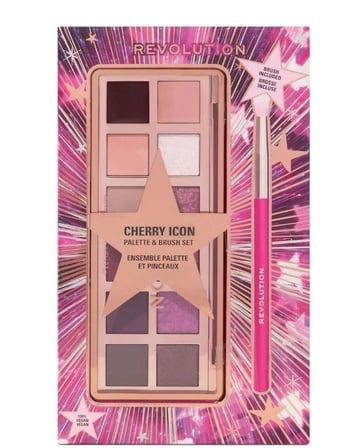 Revolution Cherry Icon Far Paleti ve Fırça Seti