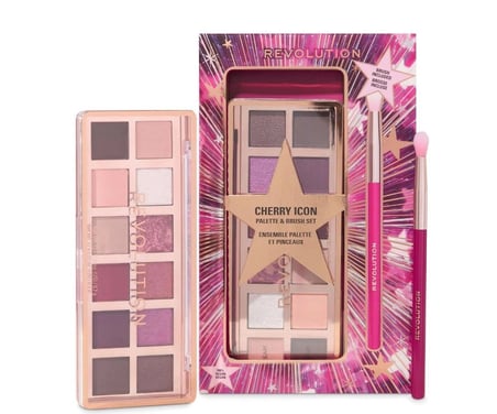 Revolution Cherry Icon Far Paleti ve Fırça Seti