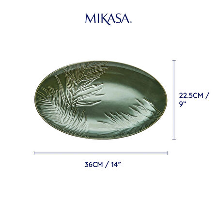 Mikasa Jardin Seramik 36cm Oval Servis Takımı
